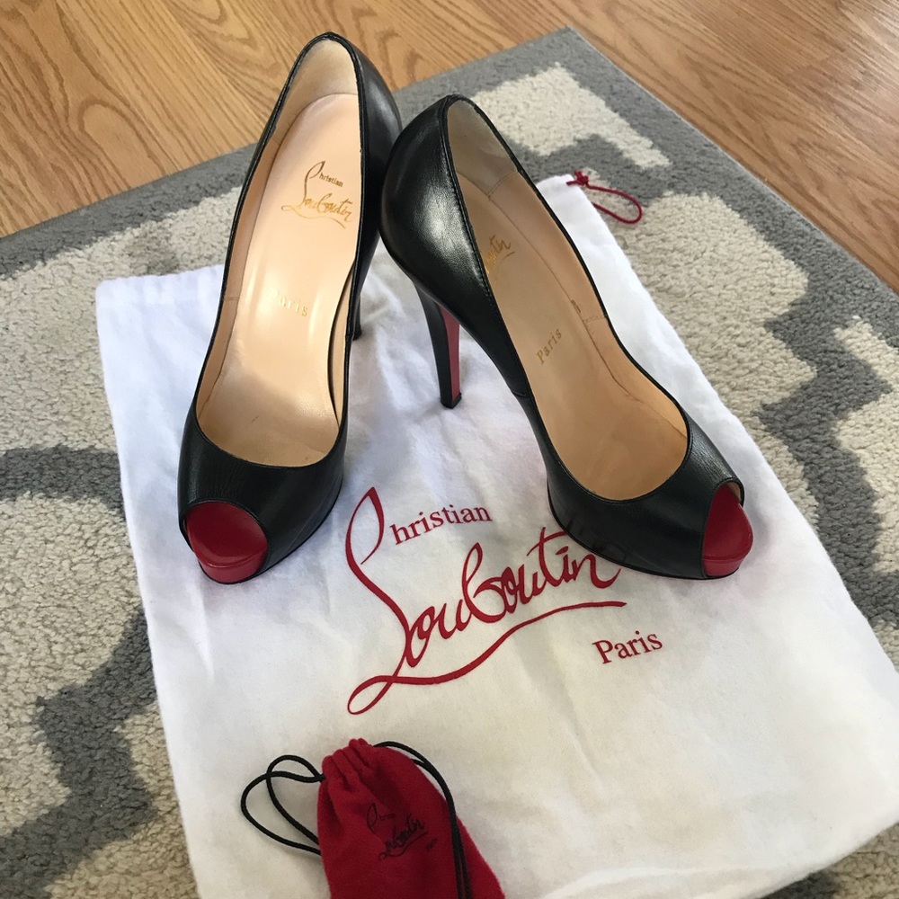 Authentic Louboutin Very Prive Heel